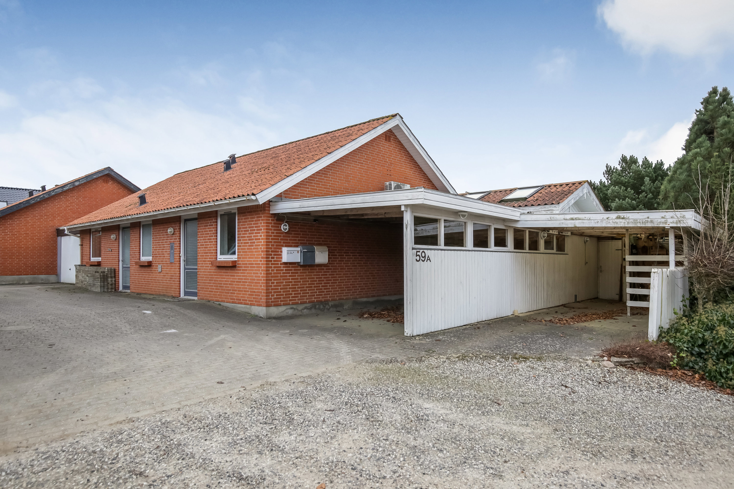 Rækkehus på Landevejen 59A 8543 Hornslet.